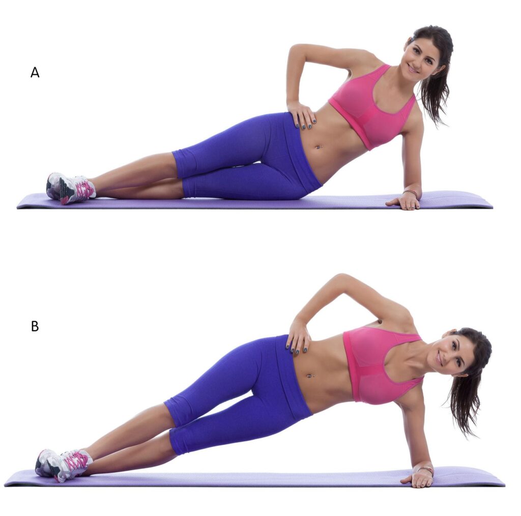 Sidoplankan för bättre bålstabilitet